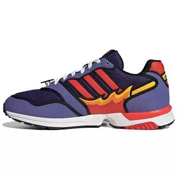 Мужские кроссовки adidas The Simpsons x ZX 1000 Flaming Moes Purple Bright-Red Core-Black H05790 43
