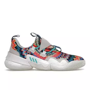Мужские кроссовки adidas Trae Young 1 Tie-Dye Multi-Color Chalk-White Mint-Rush GY0295 39