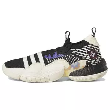 Кроссовки унисекс adidas Trae Young 2 Flowers Black Core-Black Core-White IG2590 40