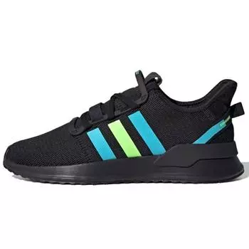 Мужские кроссовки adidas U_Path Run Blue Glow Black Core-Black Signal-Green EG5330