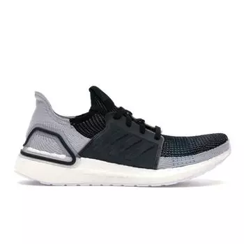 Мужские кроссовки adidas UltraBoost 19 Grey Cyan Core-Black Grey-Six Shock-Cyan F35242