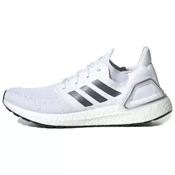 Мужские кроссовки adidas UltraBoost 20 Cloud White Night-Metallic Dash-Grey EG0783
