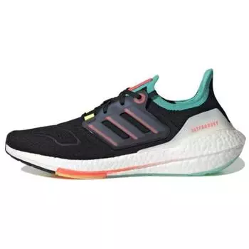 Мужские кроссовки adidas UltraBoost 22 Black Turbo Mint Core-Black Mint-Rush GX5497 40