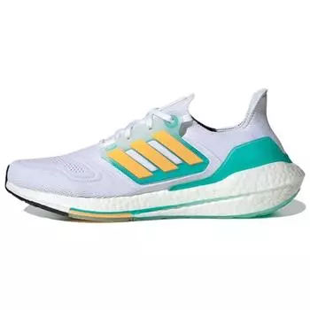 Мужские кроссовки adidas UltraBoost 22 White Mint Rush Cloud-White Flash-Orange GX5463 39