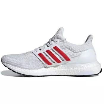 Мужские кроссовки adidas UltraBoost 4.0 DNA White Scarlet Cloud-White Core-Black FY9336 40