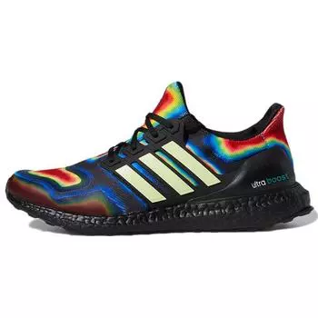 Мужские кроссовки adidas UltraBoost DNA Heat Map, разноцветные, черные, с желтым оттенком GZ2922 43