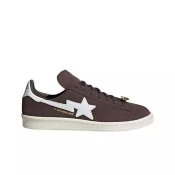Мужские кроссовки Adidas x BAPE Campus 80s Brown IF3379