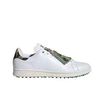 Мужские кроссовки Adidas x BAPE Stan Smith Golf Cloud White Green IG5916