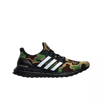 Мужские кроссовки Adidas x BAPE Ultraboost 4 0 Green Camo F35097