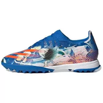 Мужские кроссовки adidas X Ghosted.3 TF Captain Tsubasa Blue Glow-Blue Cloud-White FW5835