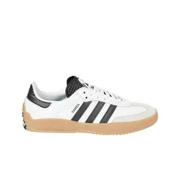 Мужские кроссовки Adidas x Palace Samba White Black HQ6098