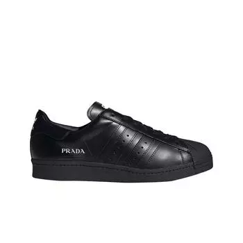 Мужские кроссовки Adidas x Prada Superstar Black FW6679/2EG321-3L97-F0557