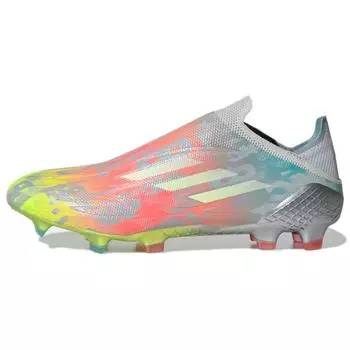 Мужские кроссовки adidas X Speedflow+ FG Numbersup, разноцветные, прозрачно-ониксовые, облачно-белые, FY3341 40