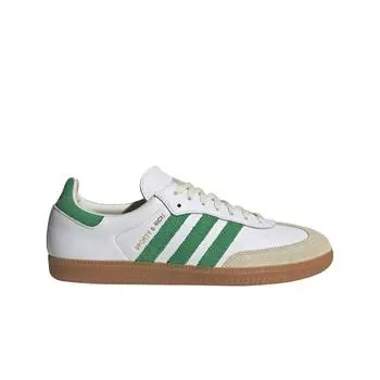 Мужские кроссовки Adidas x Sporty Rich Samba OG Cloud White Green HQ6075
