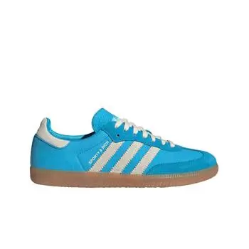 Мужские кроссовки Adidas x Sporty Rich Samba Blue Rush Cream White IE6975