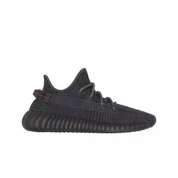 Мужские кроссовки Adidas Yeezy Boost 350 V2 Black Non Reflective FU9006