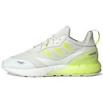 Мужские кроссовки adidas ZX 2K Boost 2.0 White Semi Solar Slime White-Tint GZ7734 42