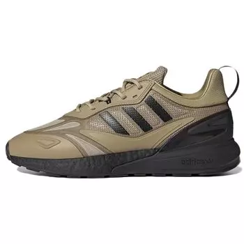 Мужские кроссовки adidas ZX 2K Boost 2.0 Beige Tone Brown Core-Black Orange-Rush GY8516 44
