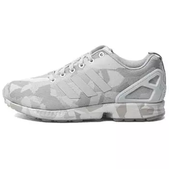Мужские кроссовки adidas ZX Flux White Camo серые AF6309 44