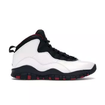 Мужские кроссовки Air Jordan 10 Retro Chicago 2012 White Varsity-Red Black 310805-100