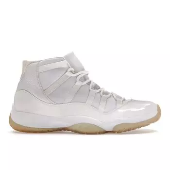 Мужские кроссовки Air Jordan 11 Retro Silver Anniversary White Metallic-Silver 408201-101