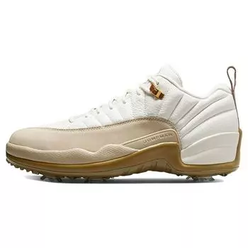 Мужские кроссовки Air Jordan 12 Low Golf Sail кремовые Dark-Driftwood Rattan DM9016-109 42