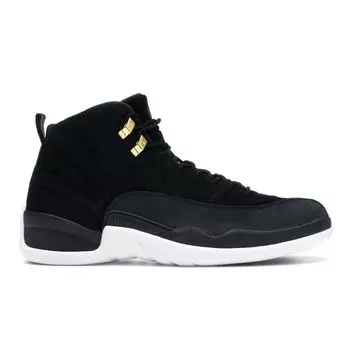 Мужские кроссовки Air Jordan 12 Retro Reverse Taxi Черный Белый 130690-017