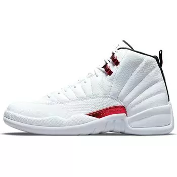 Мужские кроссовки Air Jordan 12 Retro Twist Белый Университет-Красный Черный CT8013-106 41