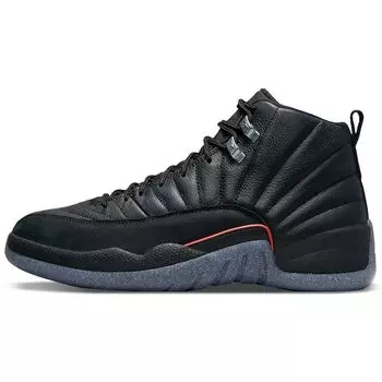 Мужские кроссовки Air Jordan 12 Utility Grind черные ярко-малиновые белые DC1062-006 42.5