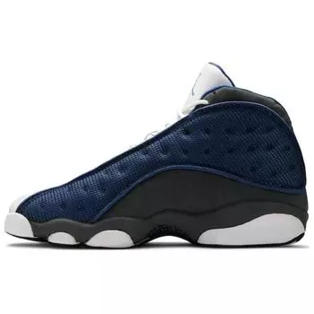 Мужские кроссовки Air Jordan 13 Retro Flint 2005 синие French-Blue University-Blue 310004-441