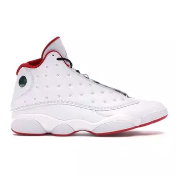 Мужские кроссовки Air Jordan 13 Retro History of Flight Белый Университет-Красный Металлик-Серебристый 414571-103