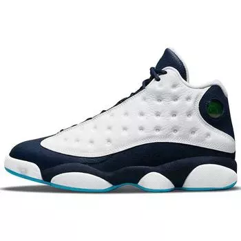 Мужские кроссовки Air Jordan 13 Retro Obsidian Blue White Dark-Powder-Blue 414571-144 40.5