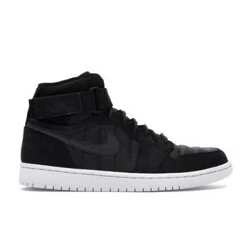 Мужские кроссовки Air Jordan 1 High Strap Padded Pack Черный черный чисто-платиново-антрацитовый 342132-004