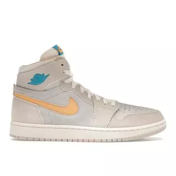 Мужские кроссовки Air Jordan 1 High Zoom Comfort 2 Light Orewood Citrus Коричневые светло-орево-коричневые паруса DV1307-180 40.5