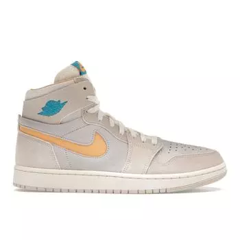 Мужские кроссовки Air Jordan 1 High Zoom Comfort 2 Light Orewood Citrus Коричневые светло-орево-коричневые паруса DV1307-180 40.5