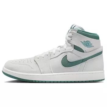 Мужские кроссовки Air Jordan 1 High Zoom Comfort 2 Bicooastal White Summit-White Oxidized Green DV1307-130 40.5