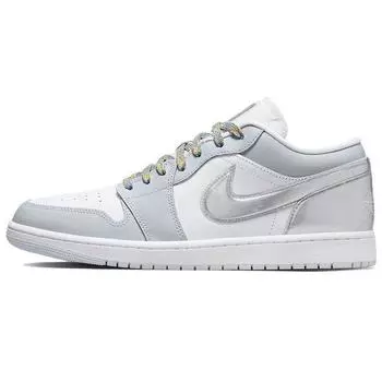 Мужские кроссовки Air Jordan 1 Low SE Tear-Away White Wolf-Grey DX6070-101 44.5