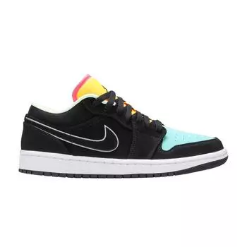 Мужские кроссовки Air Jordan 1 Low SE Aurora Green Black Laser-Orange CK3022-013 43