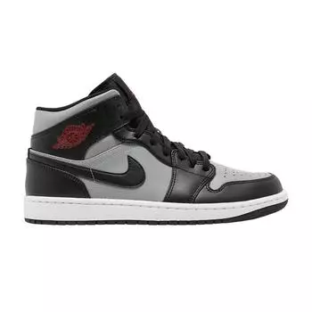 Мужские кроссовки Air Jordan 1 Mid Shadow Серый Черный Particle-Grey 554724-096 44