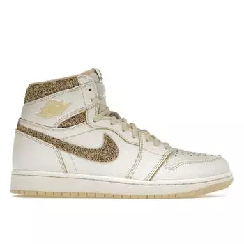 Мужские кроссовки Air Jordan 1 Retro High OG Craft Vibrations of Naija White Sail Pale-Vanilla FD8631-100 47.5