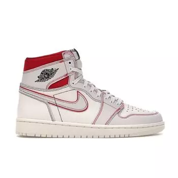 Мужские кроссовки Air Jordan 1 Retro High OG Phantom White Sail Black-Phantom-University-Red 555088-160 44