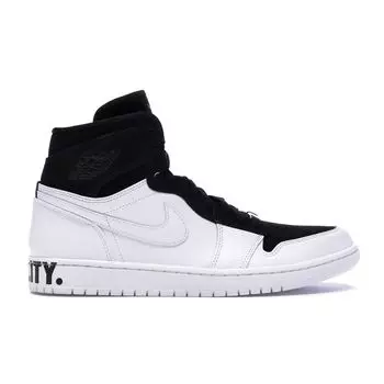 Мужские кроссовки Air Jordan 1 Retro High Equality черный черный-белый-металлик-золотой AQ7474-001