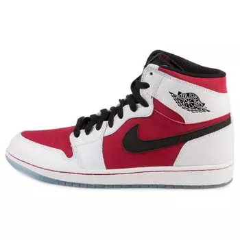 Мужские кроссовки Air Jordan 1 Retro High OG Carmine Белый белый черно-карминный 555088-123