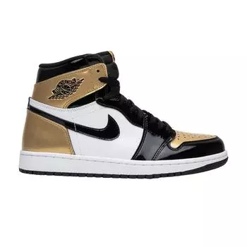 Мужские кроссовки Air Jordan 1 Retro High OG NRG Gold Top 3 Черный Черный-Металлик-Золотой 861428-001