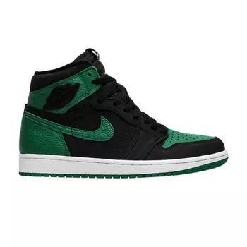 Мужские кроссовки Air Jordan 1 Retro High OG Pine Green 2.0 Black White-Gym-Red-Pine-Green 555088-030 42.5