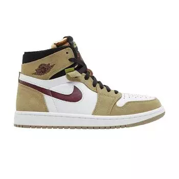 Мужские кроссовки Air Jordan 1 Zoom Comfort Neutral Olive Cherrywood Green Cherrywood-Red Black CT0978-203 41