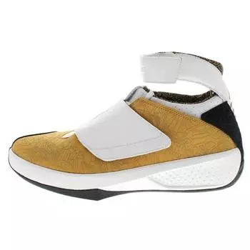 Мужские кроссовки Air Jordan 20 OG East Coast Желтый Чатни Белый 310455-711