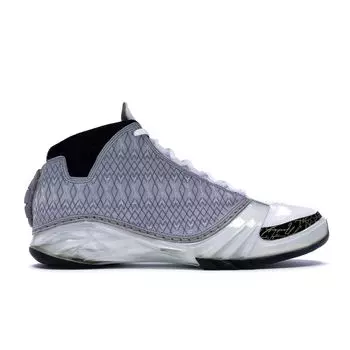 Мужские кроссовки Air Jordan 23 OG White Stealth Черный Металлик-Золото 318376-102