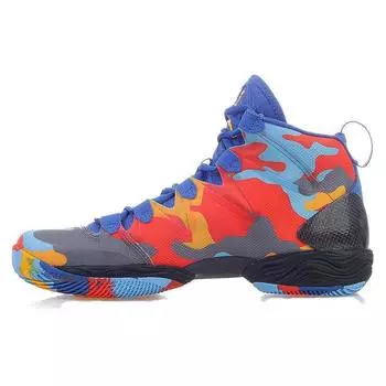 Мужские кроссовки Air Jordan 28 SE OKC Camo синие Game-Royal White 616345-450