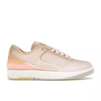 Мужские кроссовки Air Jordan 2 Retro Low из сирсакера розовая атмосфера бледно-ваниль DX6930-600 42.5